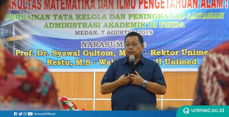 FMIPA UNIMED Gelar Workshop Peningkatan Tata Kelola dan Layanan Administrasi