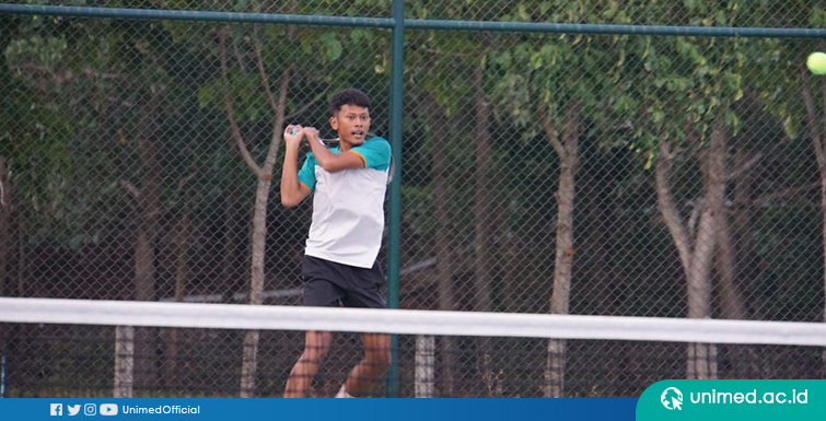 Unimed Kembali Raih Medali Perak Cabang Tenis di IMT-GT Thailand