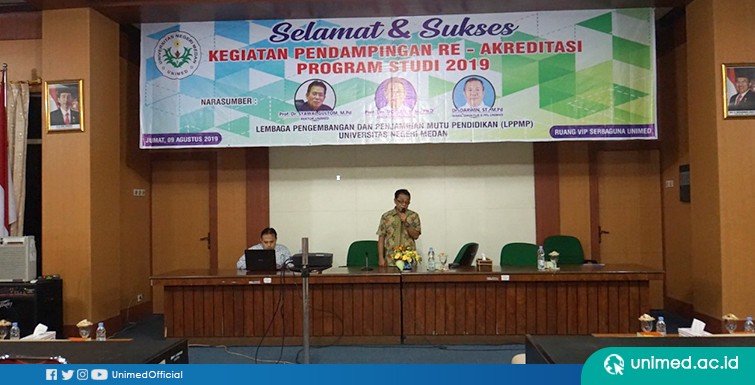 UNIMED Gelar Pendampingan Reakreditasi Prodi Menuju Kampus Unggul