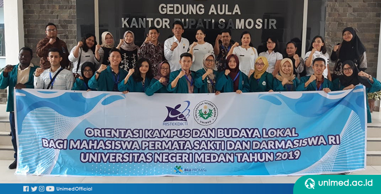 UNIMED Perkenalkan Budaya SUMUT pada Mahasiswa PERMATA SAKTI dan Darmasiswa RI