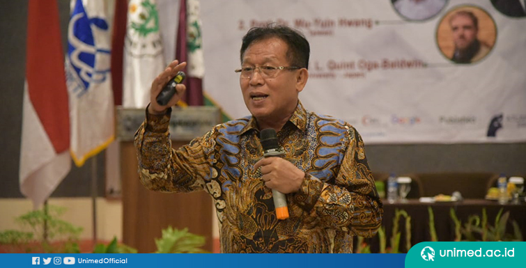 The 4th AISTEEL, Rektor UNIMED : Pendidikan Ujung Tombak Bangsa