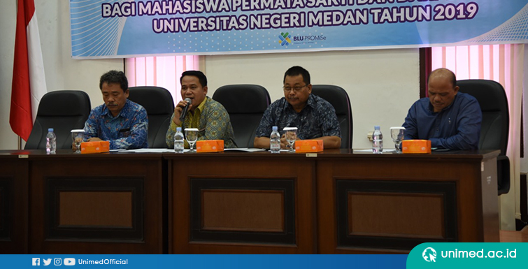 UNIMED Sambut Mahasiswa Program PERMATA-SAKTI dan DARMASISWA RI Tahun 2019