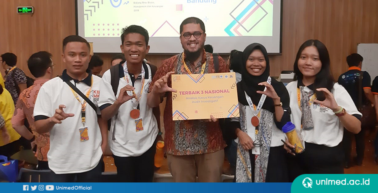 Mahasiswa UNIMED Raih Terbaik 3 Nasional di KBMK 2019