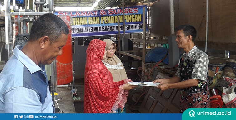 Profesor UNIMED Selesaikan Masalah Air Bersih di Desa Kampung Kolam