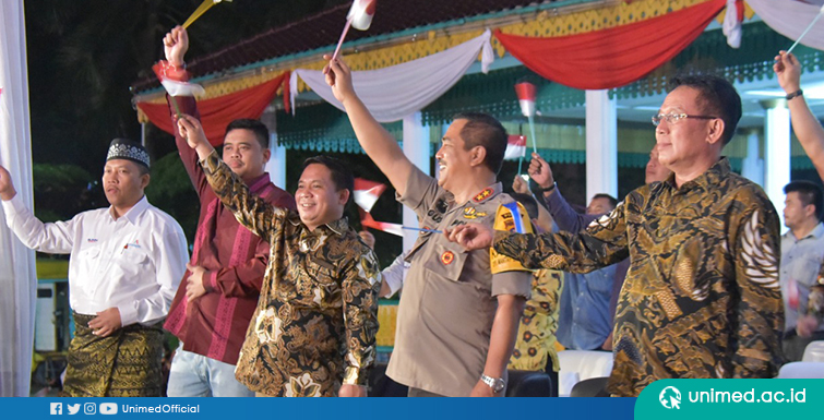 UNIMED Sukseskan Pentas Seni dan Budaya SUMUT untuk Papua Damai