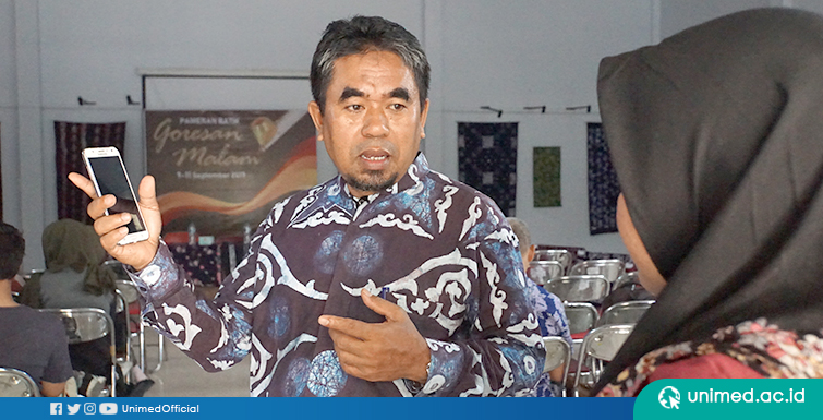 Mahasiswa FBS UNIMED Pamerkan Keanekaragaman Batik Sumut