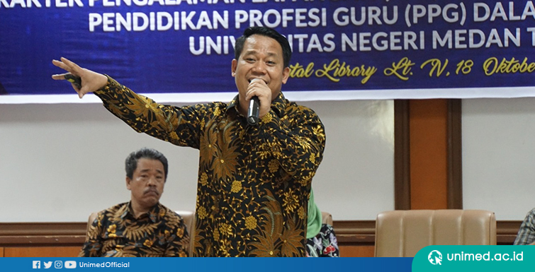 UNIMED Beri Pembekalan untuk Persiapkan PPL PPG Dalam Jabatan Tahap  V