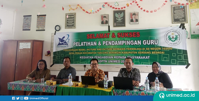 Dosen UNIMED Tingkatkan Kompetensi Guru SD Tanjung Beringin dengan Model Pembelajaran Berbasis Teknologi