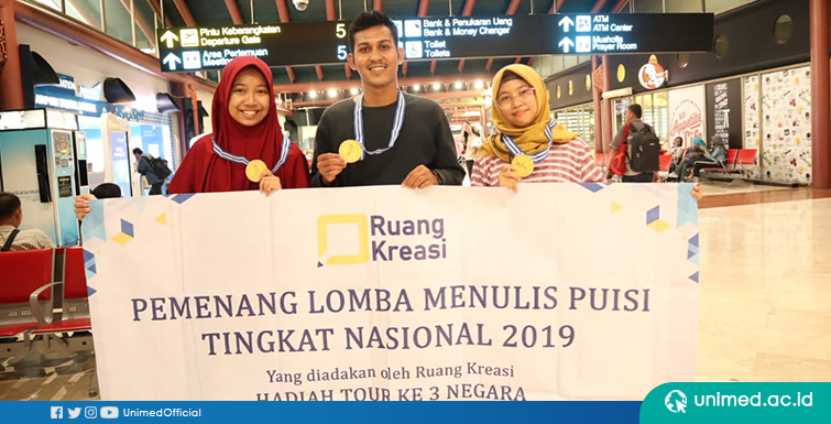 Mahasiswa FBS UNIMED Peroleh Juara 2 di Lomba Cipta Puisi Tingkat Nasional