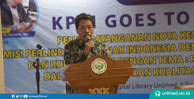 KPAI Goes to Campus di Unimed; Perlindungan Anak jadi Hajat Kepentingan Nasional