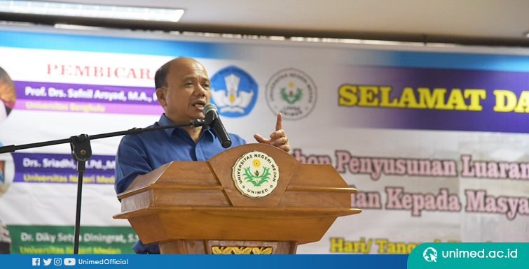 LPPM Unimed Gelar Workshop Penyusunan Luaran Hasil Penelitian dan Pengabdian Masyarakat