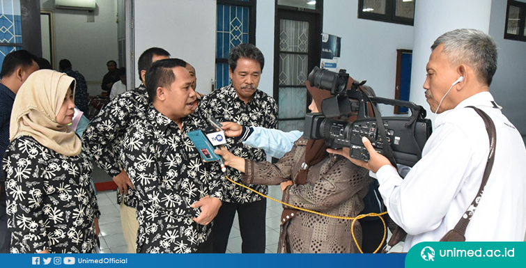 UNIMED Gelar Temu Pers SNMPTN/SBMPTN tahun 2020