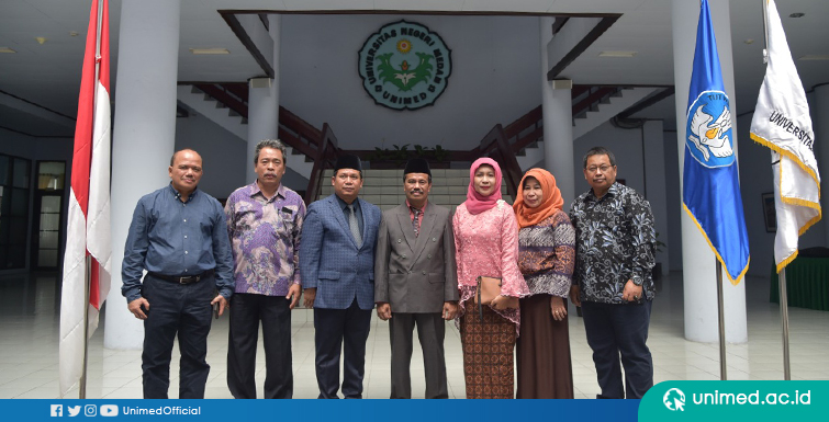 Rektor Unimed Lantik Prof. Dr. Baharuddin jadi Ketua LPPM Periode 2020-2024