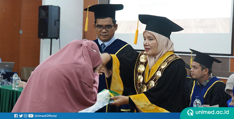 FMIPA UNIMED Lantik 157 Sarjana Pendidikan dan Sains Siap Hadapi RI 4.0