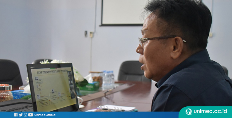 Prof. Syawal Gultom Paparkan Mekanisme PPG Model Baru 2020 di Rakornas via Video Conference