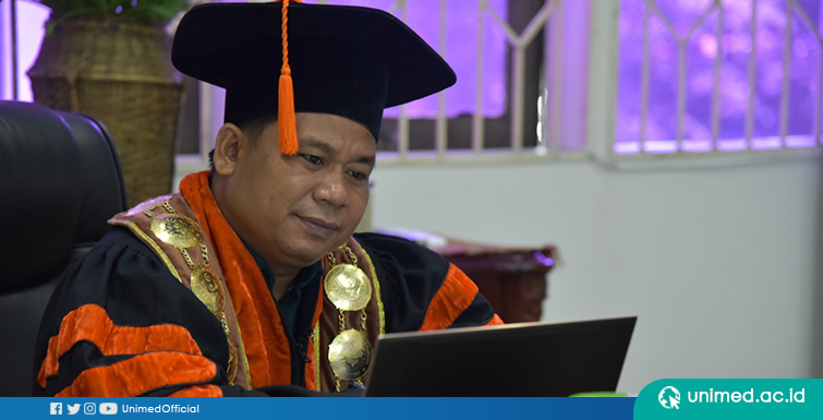 UNIMED Kembali Laksanakan Sidang Promosi Doktor Secara Daring