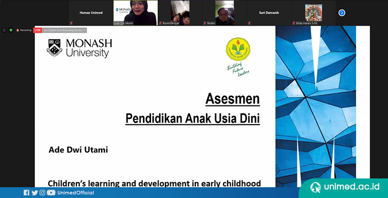 Webinar PG-PAUD : Pembelajaran Kreatif untuk Anak Usia Dini di Masa New Normal