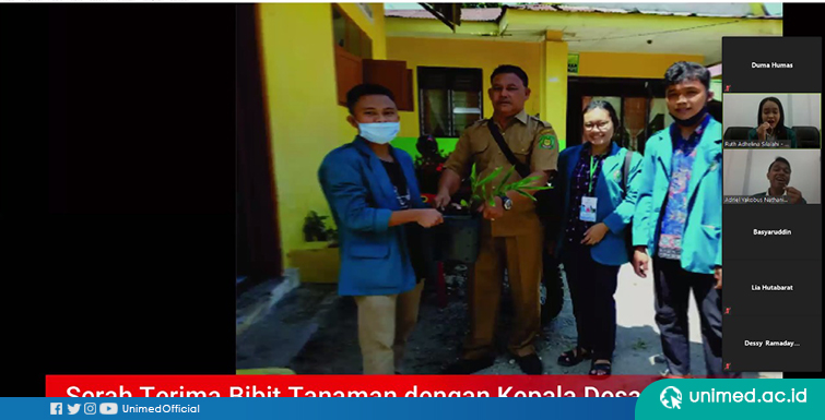 KKN UNIMED 2020 Resmi Ditutup Oleh Rektor Secara Daring