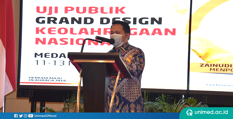 UNIMED Tuan Rumah Uji Publik Penyusunan Grand Desain Keolahragaan Nasional