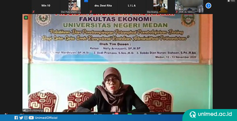 Dosen FE UNIMED Tingkatkan Kualitas Guru SMK Bidang OTKP Se-Sumatera