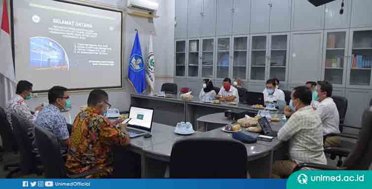 UNIMED Terima Kunjungan Tim Monev Pengelolaan ULT dari Ditjen Dikti Kemdikbud