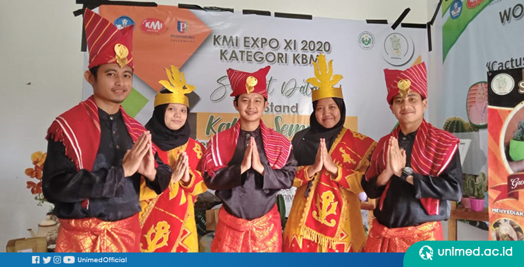 Tim Mahasiswa UNIMED Raih Prestasi “The Best Content” di KMI Expo IX 2020