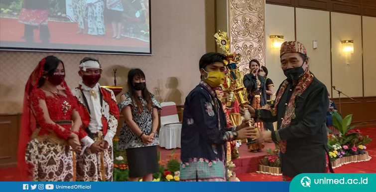 Mahasiswa Prodi Pend. Tari FBS UNIMED Juara II di Kompetisi Kreasi Tari Tradisi Nusantara ke – 3 tingkat Nasional