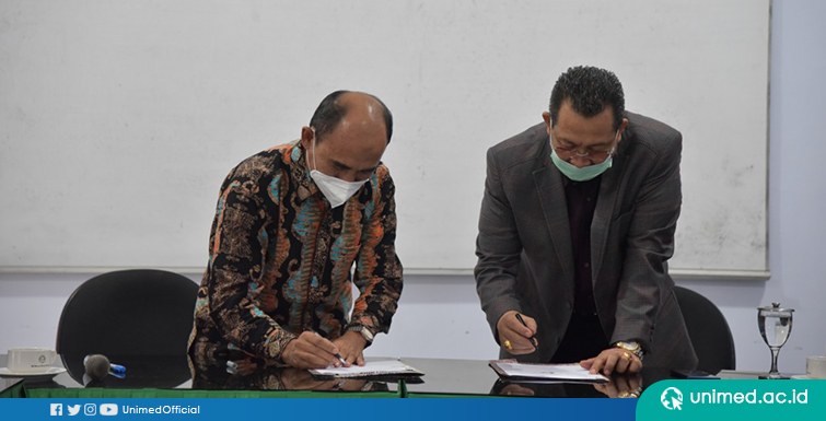 FIP UNIMED dan FKIP UNRI Perkuat MoA Kerja Sama Tridharma Perguruan Tinggi