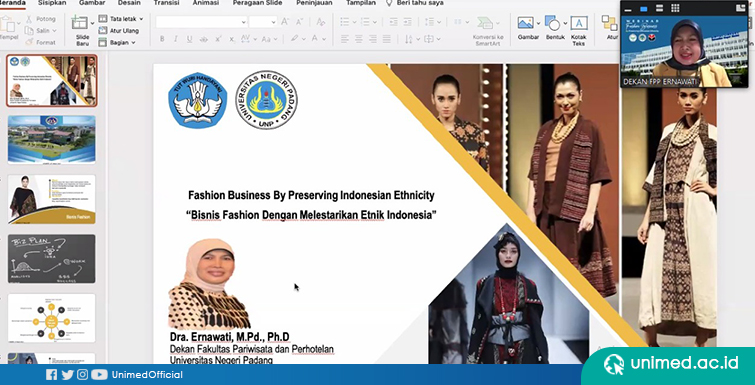 Prodi Pend. Tata Busana FT UNIMED Ajak Mahasiswa Berbisnis di Dunia Fashion