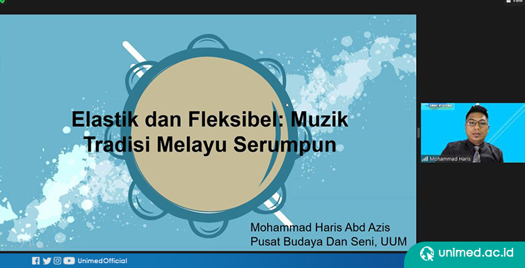 Webinar FBS UNIMED dan UUM Malaysia : Membedah Budaya Serumpun Malaysia dan Indonesia