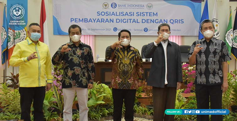 UNIMED dan BI Sosialisasi Sistem Pembayaran Digital QRIS