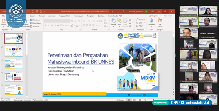 Prodi BK UNIMED dan Jurusan BK UNNES Jalin Kerjasama Melalui Pertukaran Mahasiswa MBKM