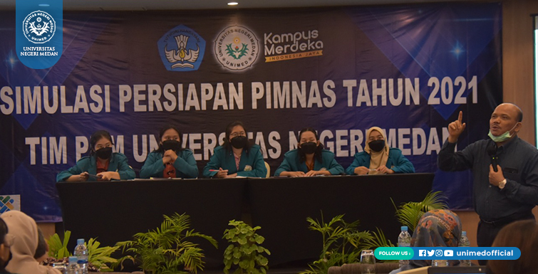 UNIMED Persiapkan Mahasiswa yang akan Bertanding di PIMNAS 34 2021