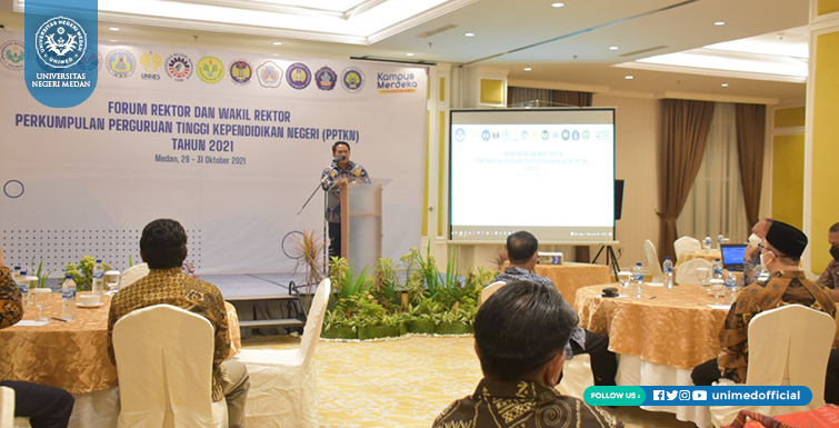 Optimalisasi Program PPG, UNIMED Tuan Rumah Forum Rektor dan Wakil Rektor PPTKN