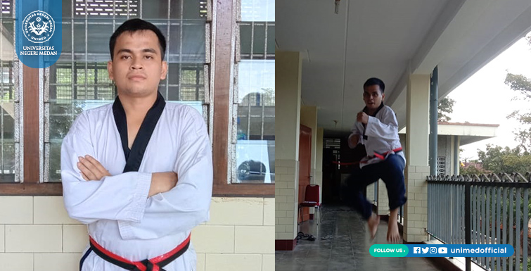 Mahasiswa FBS Unimed Juara Taekwondo Internasional