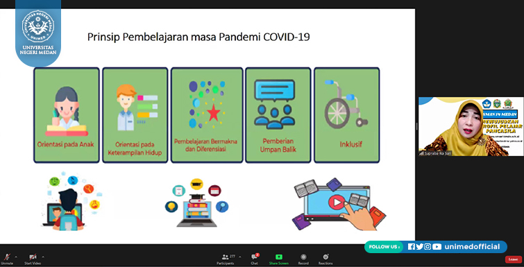 Jurusan Biologi FMIPA UNIMED Gelar Seminar Penerapan Sains dan Teknologi Digital dalam Pembelajaran