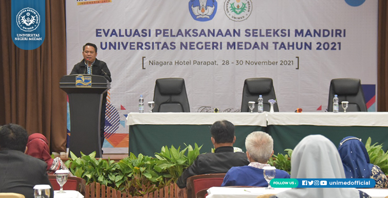 UNIMED Gelar Rapat Evaluasi Pelaksanaan Seleksi Mandiri Tahun 2021