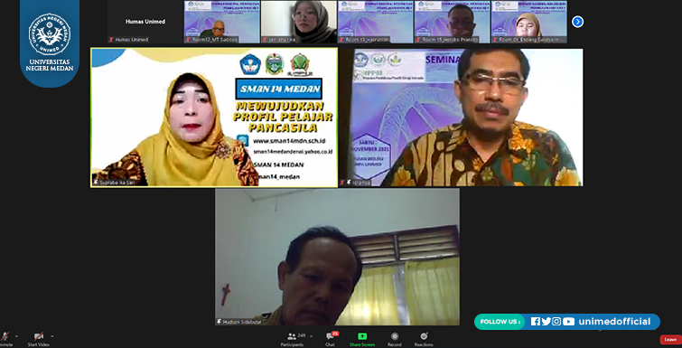 Jurusan Biologi FMIPA UNIMED Gelar Seminar Penerapan Sains dan Teknologi Digital dalam Pembelajaran