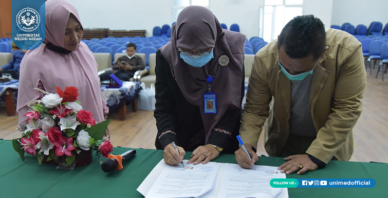 Tingkatkan Tridharma PT, FKIP UNSAM Tandatangan MoU dengan FMIPA UNIMED