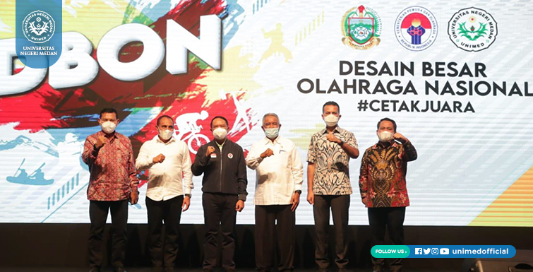 UNIMED Siap Dukung dan Sukseskan Desain Besar Olahraga Nasional