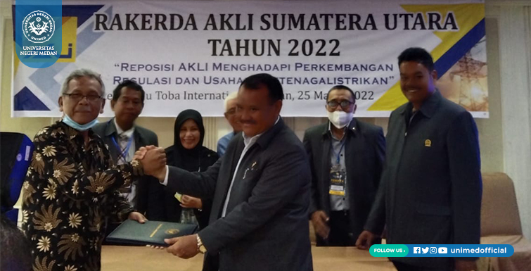 FT UNIMED Tandatangan MoU dan MoA dengan Dua Asosiasi Profesi Kelistrikan Sumut