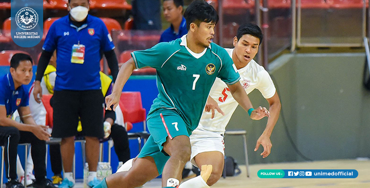 Mahasiswa PPs Unimed Raih Runner Up Futsal Piala AFF 2022 di Thailand