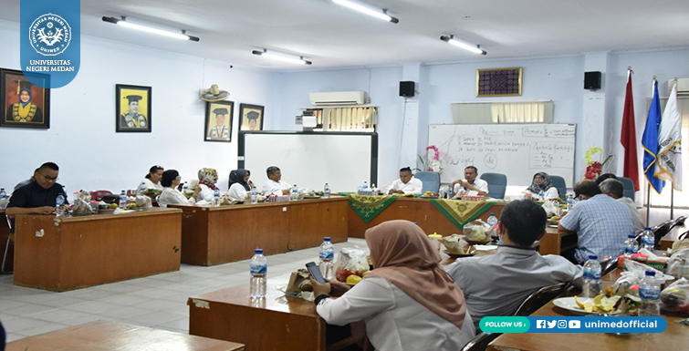 Civitas FBS Unimed Gelar Halal Bi Halal Hari Raya Idul Fitri 1443 H