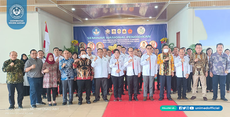 IKA Unimed Kepulauan Nias Dikukuhkan, Dirangkai Seminar Nasional Pendidikan