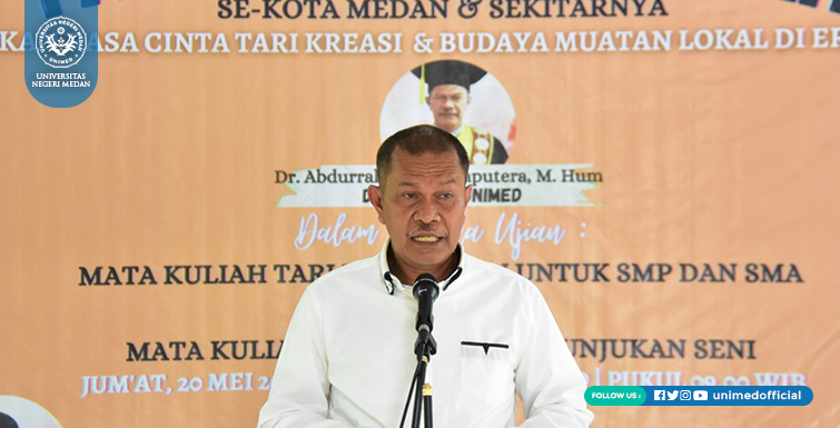 Prodi Pendidikan Tari FBS Unimed Gelar Festival Tari Kreasi Daerah