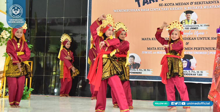 Prodi Pendidikan Tari FBS Unimed Gelar Festival Tari Kreasi Daerah