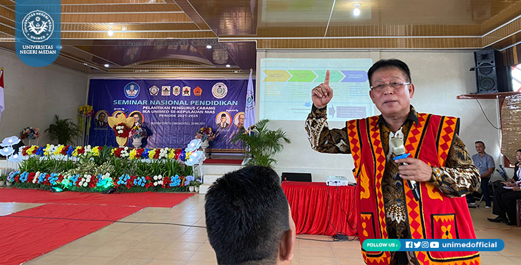 IKA Unimed Kepulauan Nias Dikukuhkan, Dirangkai Seminar Nasional Pendidikan